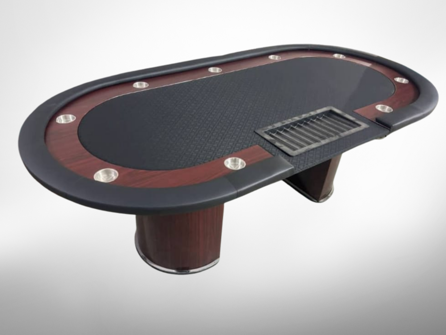 Solid Leg Poker Table